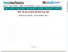 Tablet Screenshot of fonemechanics.com
